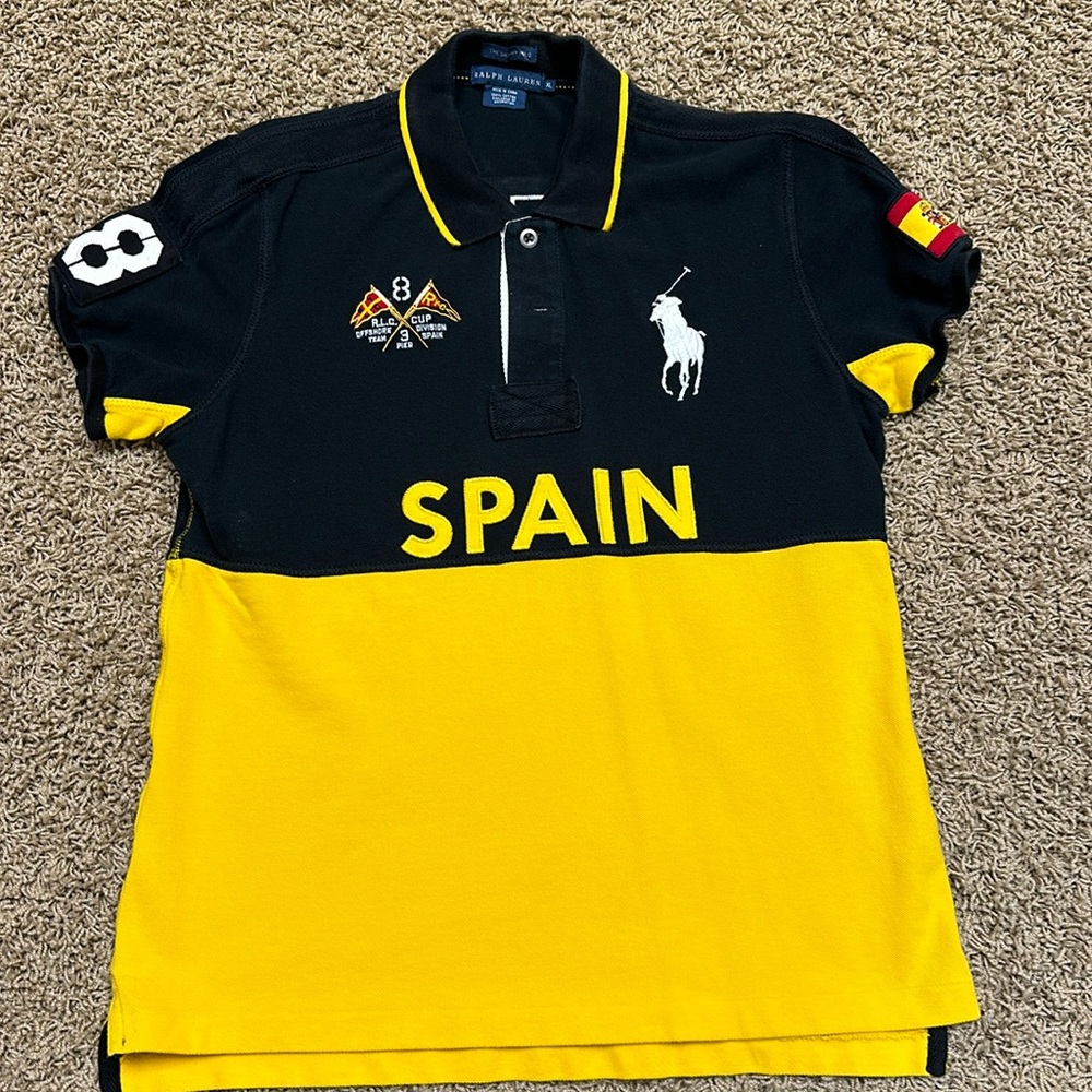 Women’s  Ralph Lauren skinny polo Spain sz XL (fits more like M/L)